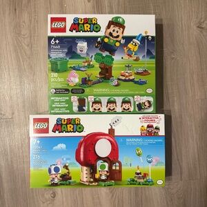LEGO Super Mario Bundle – Interactive Luigi + Party at Toad’s House Sets